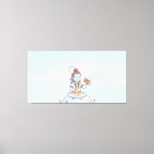 Heer Shiva Canvas Afdruk (Voorkant)