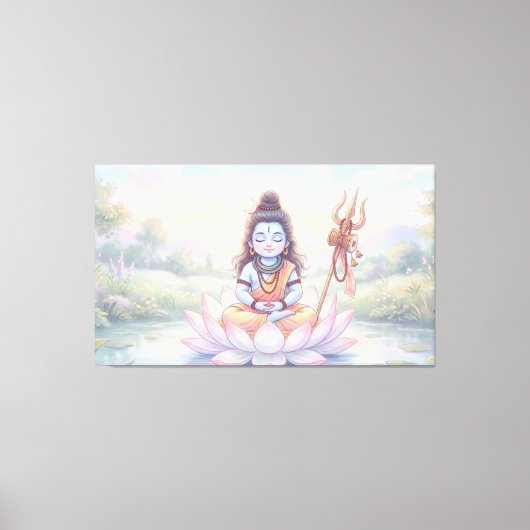 Heer Shiva Canvas Afdruk (Voorkant)