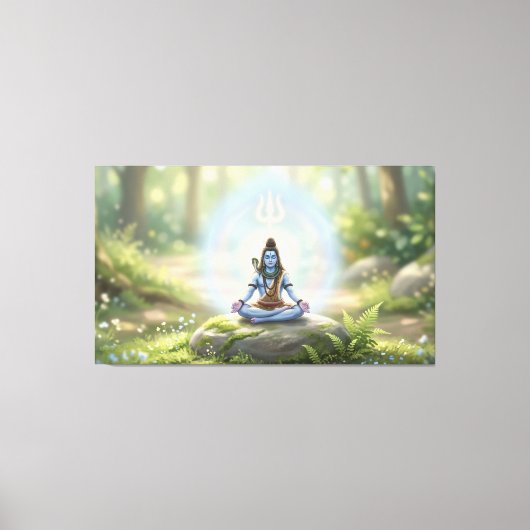 Heer Shiva Canvas Afdruk (Voorkant)