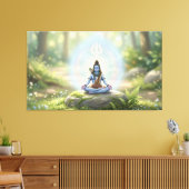 Heer Shiva Canvas Afdruk (Insitu (Woonkamer))