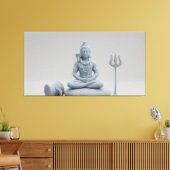 Heer Shiva Canvas Afdruk (Insitu (Woonkamer))