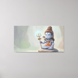 Heer Shiva Canvas Afdruk
