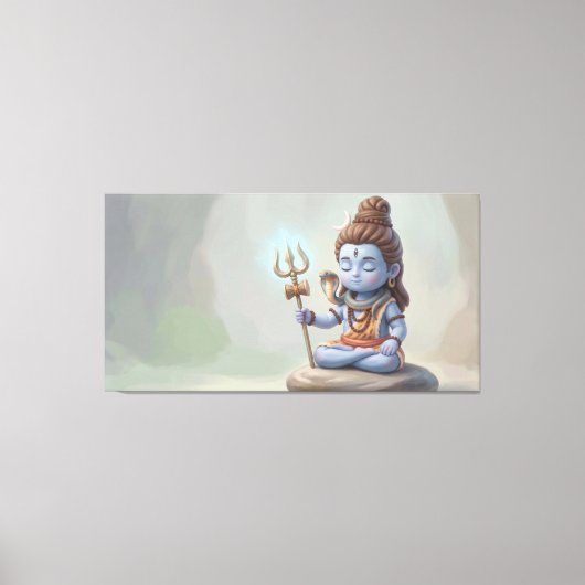 Heer Shiva Canvas Afdruk (Voorkant)