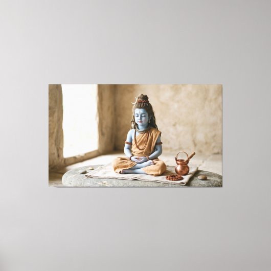 Heer Shiva Canvas Afdruk (Voorkant)
