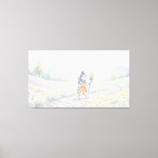 Heer Shiva Canvas Afdruk (Voorkant)