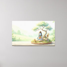Heer Shiva Canvas Afdruk
