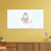 Heer Shiva Canvas Afdruk (Insitu (Woonkamer))