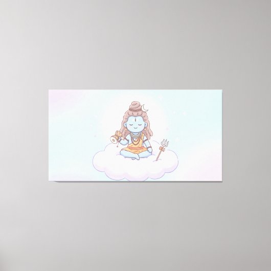 Heer Shiva Canvas Afdruk (Voorkant)