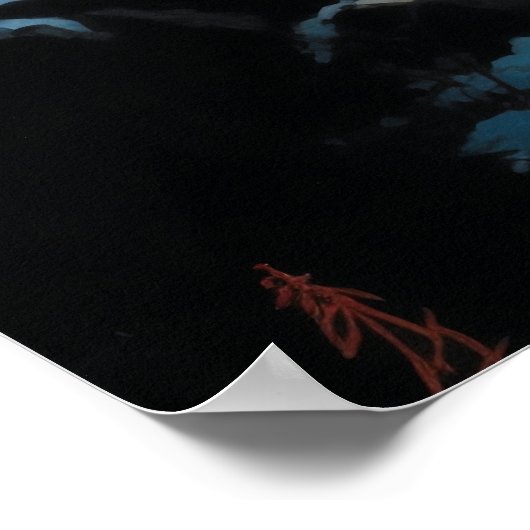 Heer shiva mediteren, housewarming, geschenk, idee poster (Hoek)