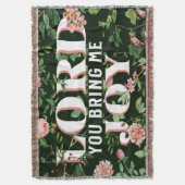 Heer, u brengt mij vreugde Christelijk Deken (Voorkant Verticaal)