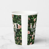 Heer, u brengt mij vreugde Christelijk Papieren Bekers (Rechts)