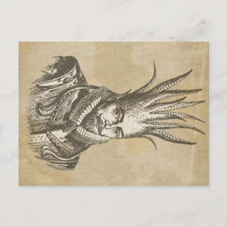 "Heer van de diepte" Briefkaart