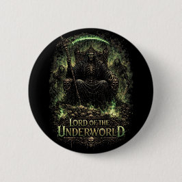 Heer van de Onderwereld Ronde Button 5,7 Cm
