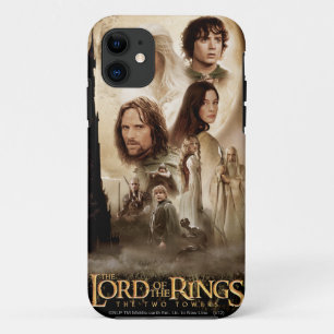 Heer van de Rings: Het Poster van de Film van Twee Case-Mate iPhone Case