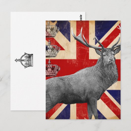 Heer van het bos briefkaart (Voorkant / Achterkant)