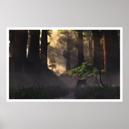 Heer van het bos poster (Voorkant)