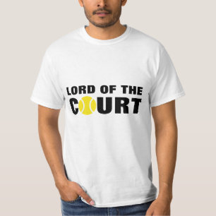 Heer van het veld   Humoristische tennis t-shirt c