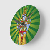 Heer Vishnu Ronde Klok (Hoek)