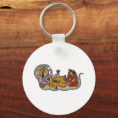 Heer Vishnu Sleutelhanger (Achterkant)