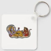 Heer Vishnu Sleutelhanger (Achterkant)