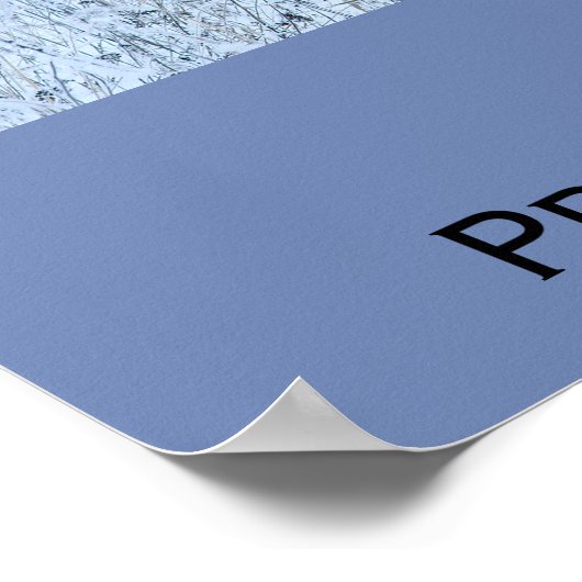 Heer zegene dit huis 24x24 poster (Hoek)