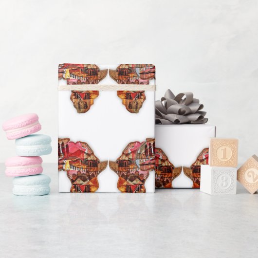 Heerlijk Afrika Cadeaupapier (Baby Shower)