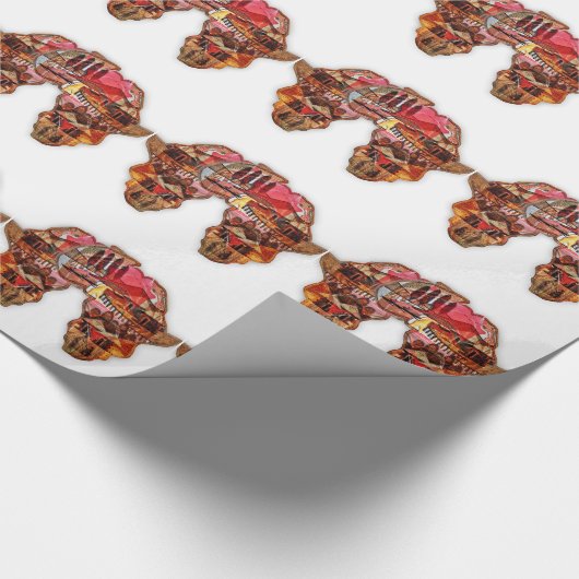 Heerlijk Afrika Cadeaupapier (Hoek)