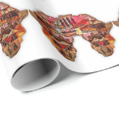 Heerlijk Afrika Cadeaupapier (Rol Hoek)