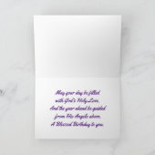 Heerlijk Angel Verjaardag Wenskaart Kaart (Binnen)