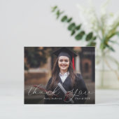 heerlijk bedankt afstuderen kaart script (Staand voorkant)