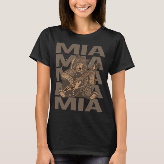 Heerlijk Beer - Mia Naam T-shirt (Voorkant)