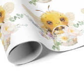 Heerlijk bijeninpakpapier cadeaupapier (Rol Hoek)