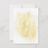 Heerlijk blauw Champagne Bubbly Brunch Verjaardags Bedankkaart (Achterkant)