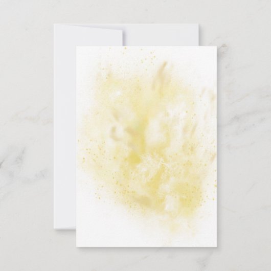 Heerlijk blauw Champagne Bubbly Brunch Verjaardags Bedankkaart (Achterkant)