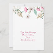 Heerlijk Bloemen elke gelegenheid Bedankkaart (Achterkant)