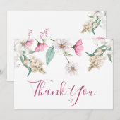 Heerlijk Bloemen elke gelegenheid Bedankkaart (Voorkant / Achterkant)