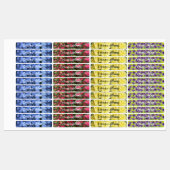 Heerlijk Bloemen Verpleeghuis Labels (Vel)