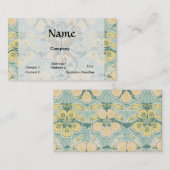 heerlijk bloemenpatroon visitekaartje (Voorkant / Achterkant)
