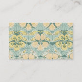 heerlijk bloemenpatroon visitekaartje (Achterkant)