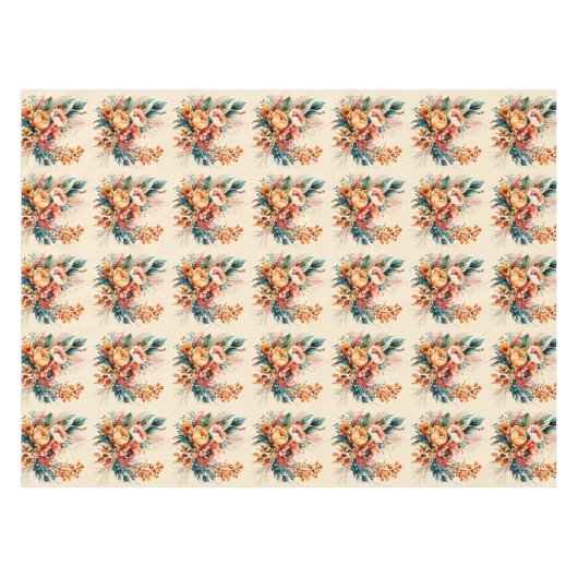 Heerlijk boho herfst boeket tafelkleed (Voorkant (Horizontaal))