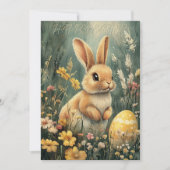 Heerlijk Bunny  Easter Kaart (Voorkant)