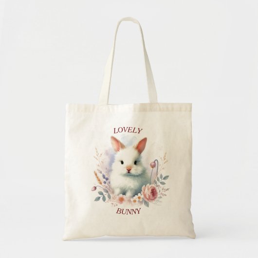 Heerlijk Bunny Pastel Tas – Schattige & grillig de (Voorkant)
