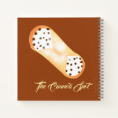 Heerlijk Cannoli dessert Notitieboek (Achterkant)