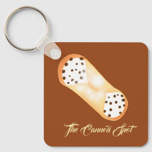 Heerlijk Cannoli dessert Sleutelhanger