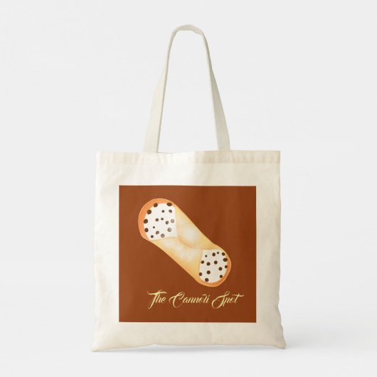 Heerlijk Cannoli dessert Tote Bag (Achterkant)