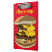 Heerlijk Cheeseburger Klembord (Links)