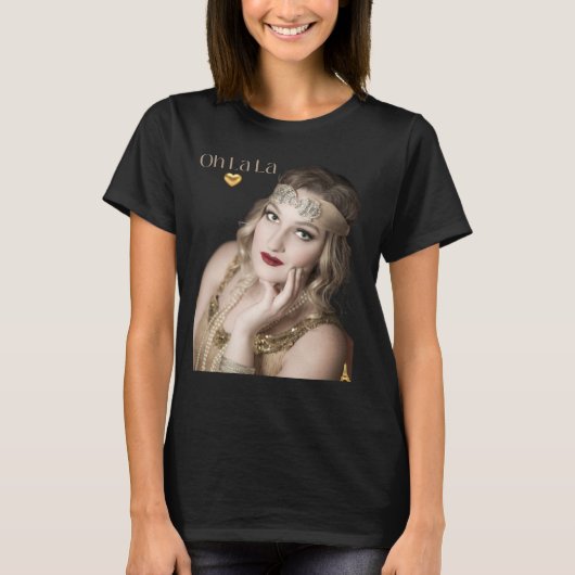Heerlijk Diva Collectie (Giselle) T-shirt (Voorkant)