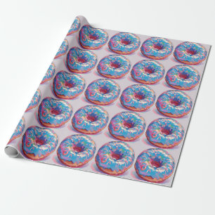 Heerlijk donut inpakpapier