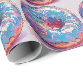 Heerlijk donut inpakpapier (Rol Hoek)