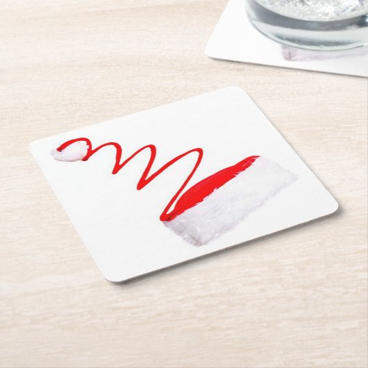 HEERLIJK EN SCHATTIGE *SANTA'S PET* ONDERZETTER (Schuin)